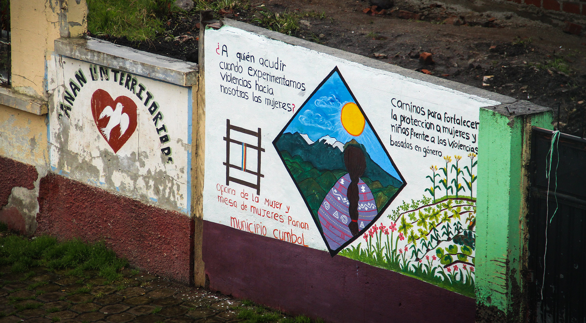 Mural en el Resguarado de Panán